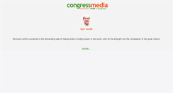 Desktop Screenshot of congressmedia.net